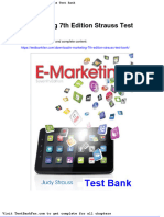 Full Download e Marketing 7th Edition Strauss Test Bank