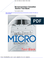 Full Download Exploring Microeconomics Canadian 4th Edition Sexton Test Bank