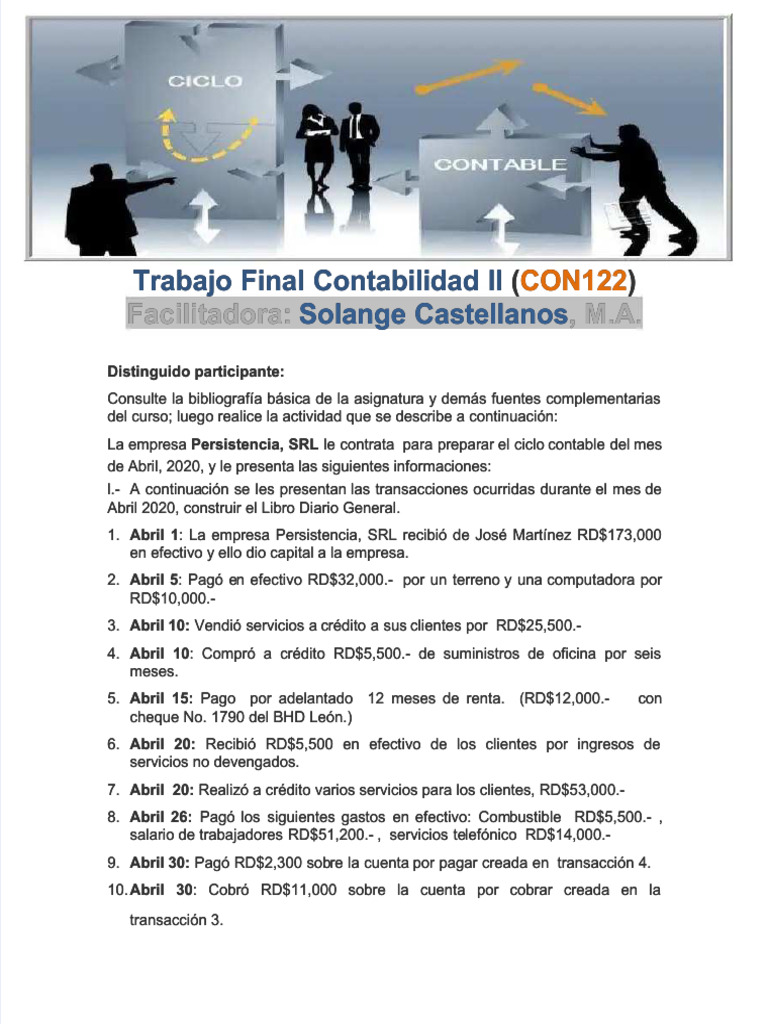 PDF Trabajo Final Contabilidad LL PDF - Compress | PDF | Economias ...