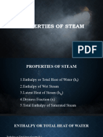 Week 3-4 Properties of Steam