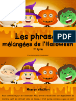 PDE - Les Phrases Mélangées Halloween
