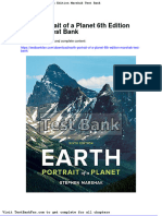 Full Download Earth Portrait of A Planet 6th Edition Marshak Test Bank