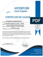 Certificado