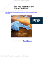 Full Download Earths Climate Past and Future 3rd Edition Ruddiman Test Bank