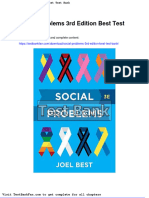 Full Download Social Problems 3rd Edition Best Test Bank