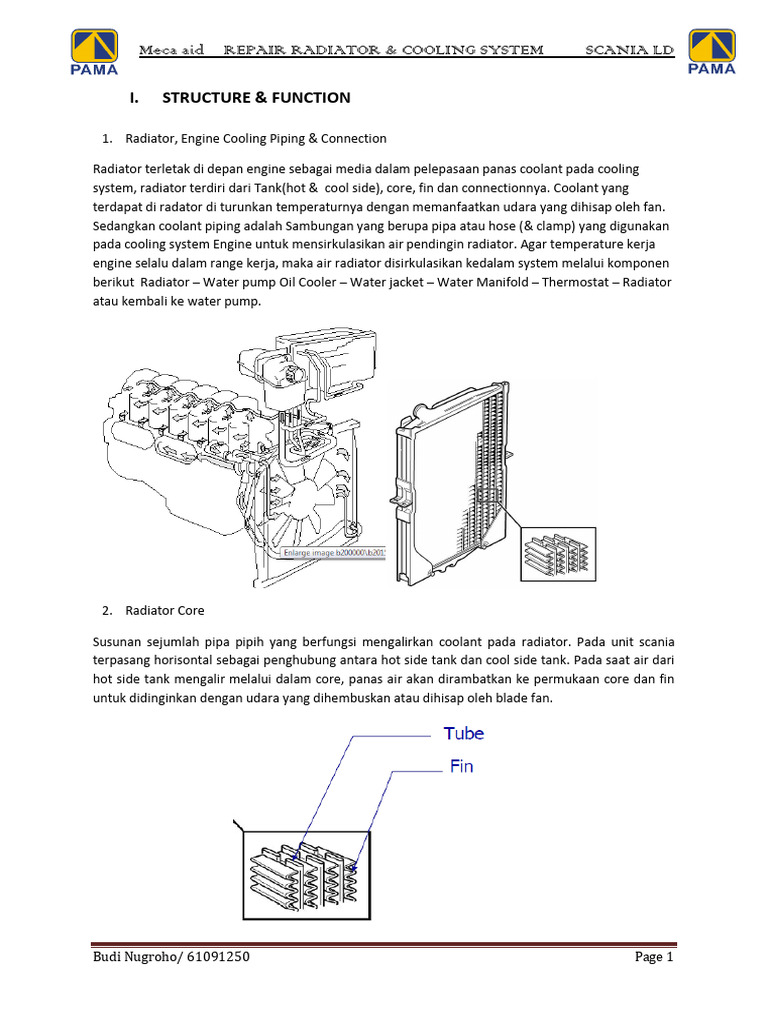 Meca Aid Repair Radiator SCANIA LD | PDF | Griya & Taman