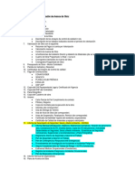 Contenido Mínimo de Valorización de Avance de Obra