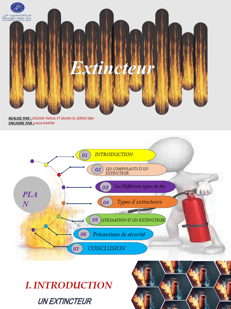 Types et Utilisation des Extincteurs | PDF | Matériaux | Sciences physiques