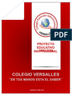 Proyecto Educativo Institucional Colegio Versalles 2023-2026