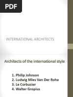 International Architects