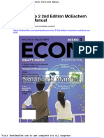 Full Download Econ Micro 2 2nd Edition Mceachern Solutions Manual