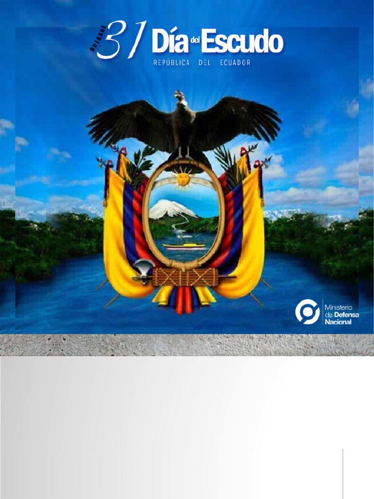 Historia Del Escudo Del Ecuador Pdf Los Símbolos