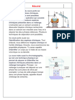 Résumé Extraction, Sépartion Et Identification