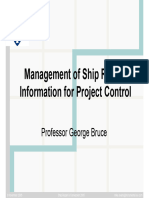 Managing Ship Repair Information for Project Control