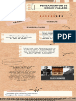 Infografía de Proceso Proyecto Collage Papel Marrón