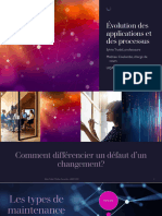 Évolution Des Applications Et Des Processus