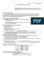 AST 4-Partnership Dissolution