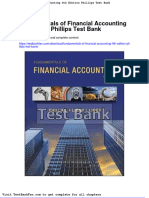 Full Download Fundamentals of Financial Accounting 4th Edition Phillips Test Bank
