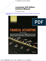 Full Download Financial Accounting 10th Edition Weygandt Solutions Manual