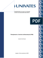 Estágio Supervisioando Sobre PCM em Um Laticínio