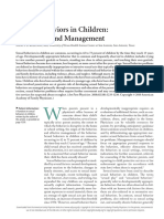 Sexual behaviors in children - evaluation and management