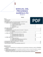 Manual Del Programa Agrónic PC Versión 3