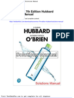 Full Download Economics 7th Edition Hubbard Solutions Manual