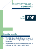 3. Mối Quan Hệ Thầy Thuốc - Bệnh Nhân