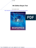 Full Download Economics 9th Edition Boyes Test Bank