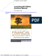 Full Download Financial Accounting 6th Edition Weygandt Solutions Manual