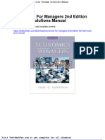 Full Download Economics For Managers 2nd Edition Farnham Solutions Manual