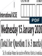 Questions Only 20200305 2HR