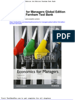 Full Download Economics For Managers Global Edition 3rd Edition Farnham Test Bank