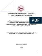 Tutoría de Tesis II. Examen Final Diana Benitez