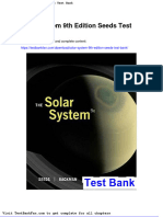 Full Download Solar System 9th Edition Seeds Test Bank