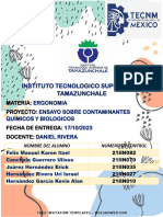 Ensayo Contaminantes Quimicos y Biologicos