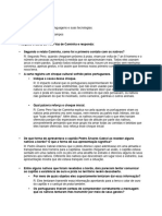 Carta de Pero Vaz de Caminha - Nickoly P. Zopelaro - 1 Série A (1) - 1