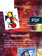 Espacios públicos