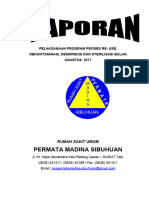 Hasil Audit Proses Re - Use, Dekontaminasi,, Desimfeksi Dan Sterilisasi