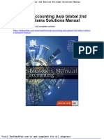 Full Download Financial Accounting Asia Global 2nd Edition Williams Solutions Manual