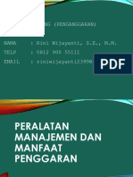 PERTEMUAN 2 Peralatan Manajemen Dan Manfaat Penganggaran