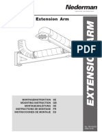 Mounting - Instr - Extension - Arm - Ducts - Manual