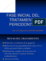 Fase Inicial Del Tratamiento Periodontal