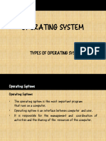 Types of Operating System