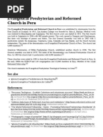 Ethiopian Evangelical Church Mekane Yesus | PDF