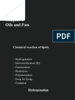 Chapter 1 - Oils and Fats - Part 2