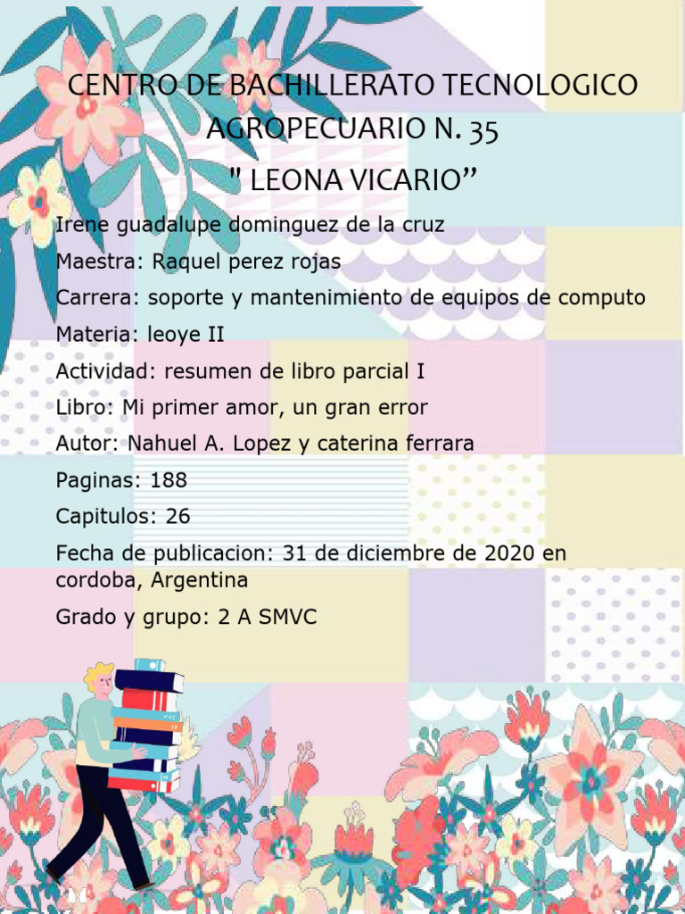 Mi Primer Amor Un Gran Error PDF