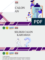 Seleksi Calon Karyawan