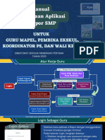 Manual Untuk Guru E-Rapor SMP Versi M.03