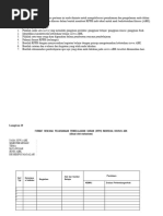 Contoh Format RPPH Model 1 | PDF